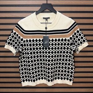 NWT Adrianna Papell knit top